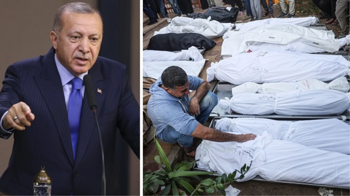 1 haftadır açıklanmıyordu! Erdoğan, Almanya'daki konuşmasında Gazze'deki güncel kayıp sayısını verdi