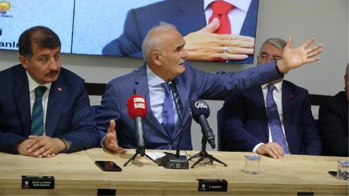 AK Parti Yerel Yönetimlerden Sorumlu Genel Başkan Yardımcısı Yusuf Ziya Yılmaz'dan Muhalefete Eleştiri