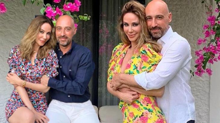 Bodrum'da tatil yapan Demet Şener ve Tolga Arman'dan yeni poz