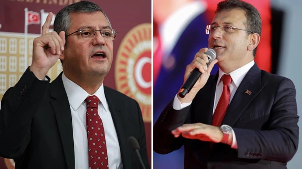 CHP'de genel başkanlık için adaylığını açıklayan Özgür Özel'e ilk destek İmamoğlu'ndan geldi