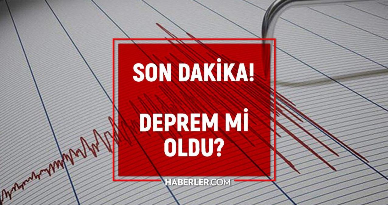 Çorum deprem mi oldu? Son depremler! Az önce nerede deprem oldu? 23 Nisan 2022 AFAD ve Kandilli deprem listesi!