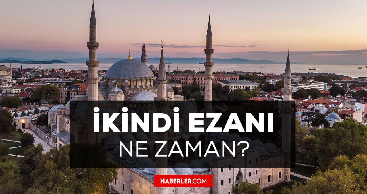 Çorum ikindi ezanı saat kaçta? Namaz saatleri: Diyanet il il ezan saatleri! Bugün 8 Nisan 2022 Çorum namaz vakitleri!