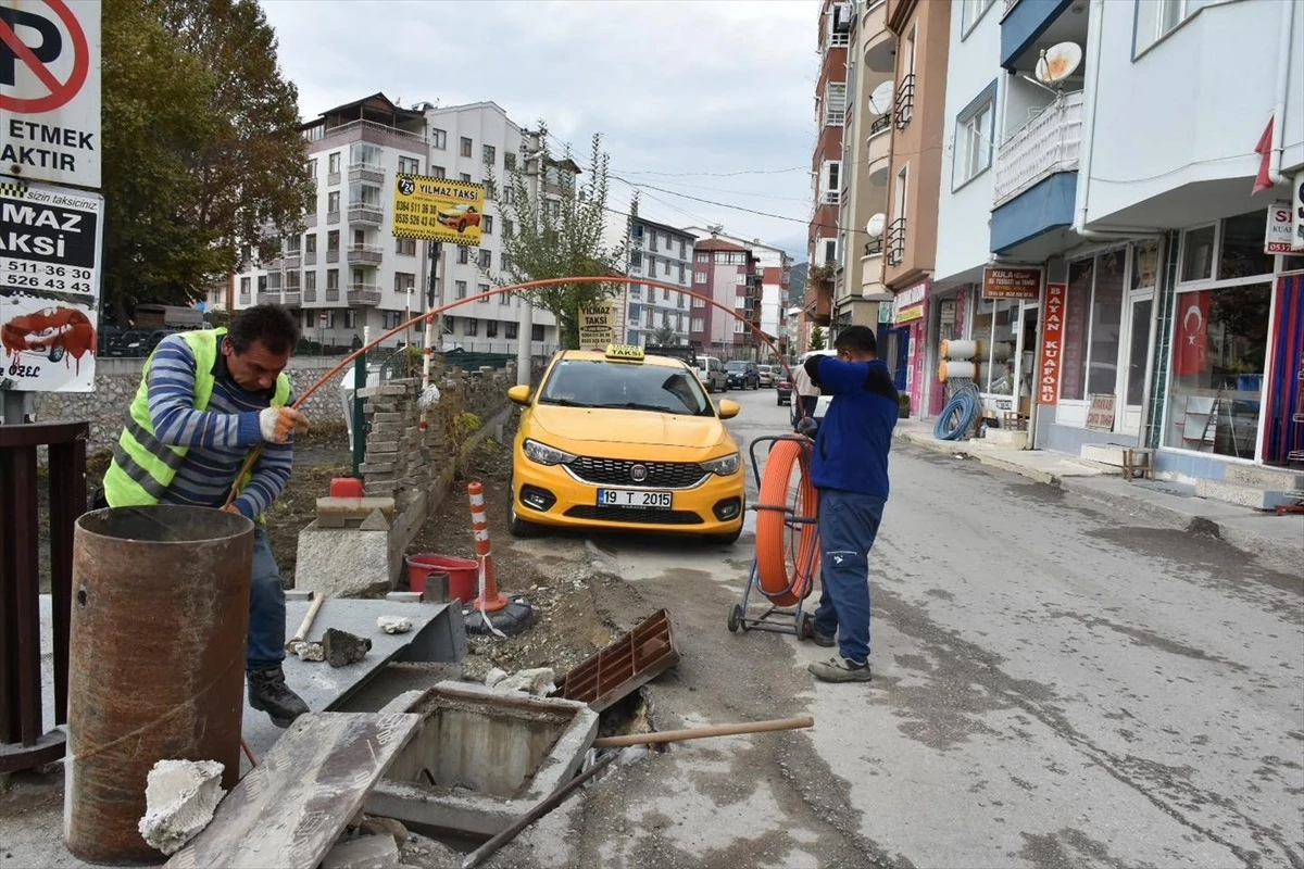 Çorum İskilip'te 100 Binada Fiber Dönüşüm Tamamlandı