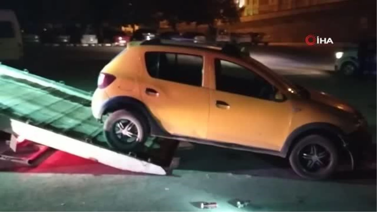 Çorum'da Denetim Sırasında Kaçan Ticari Taksi Bulundu