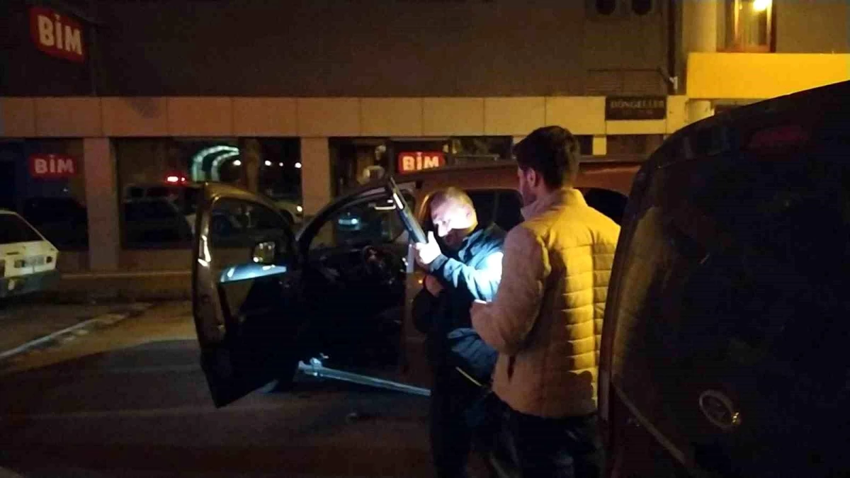 Çorum'da Polis Ekipleri Kovalamaca Sonucu Sürücüyü Yakaladı