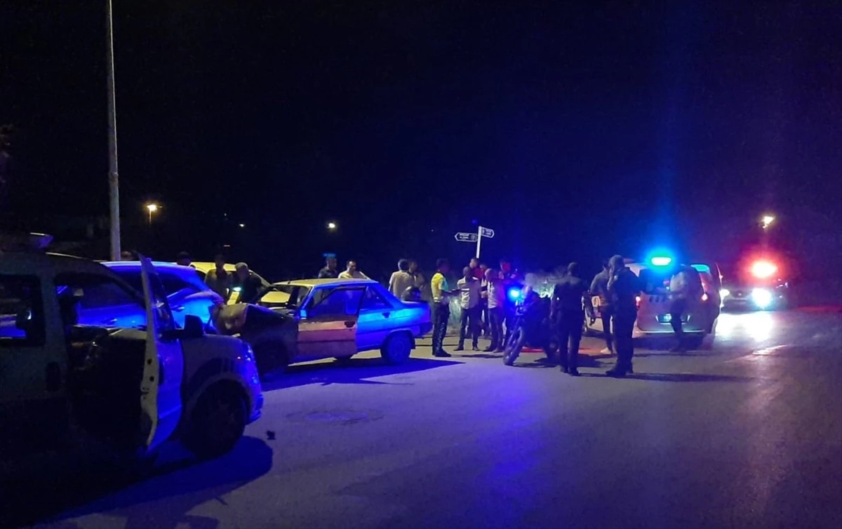Çorum'da polis kovalamacası sonucu meydana gelen kaza