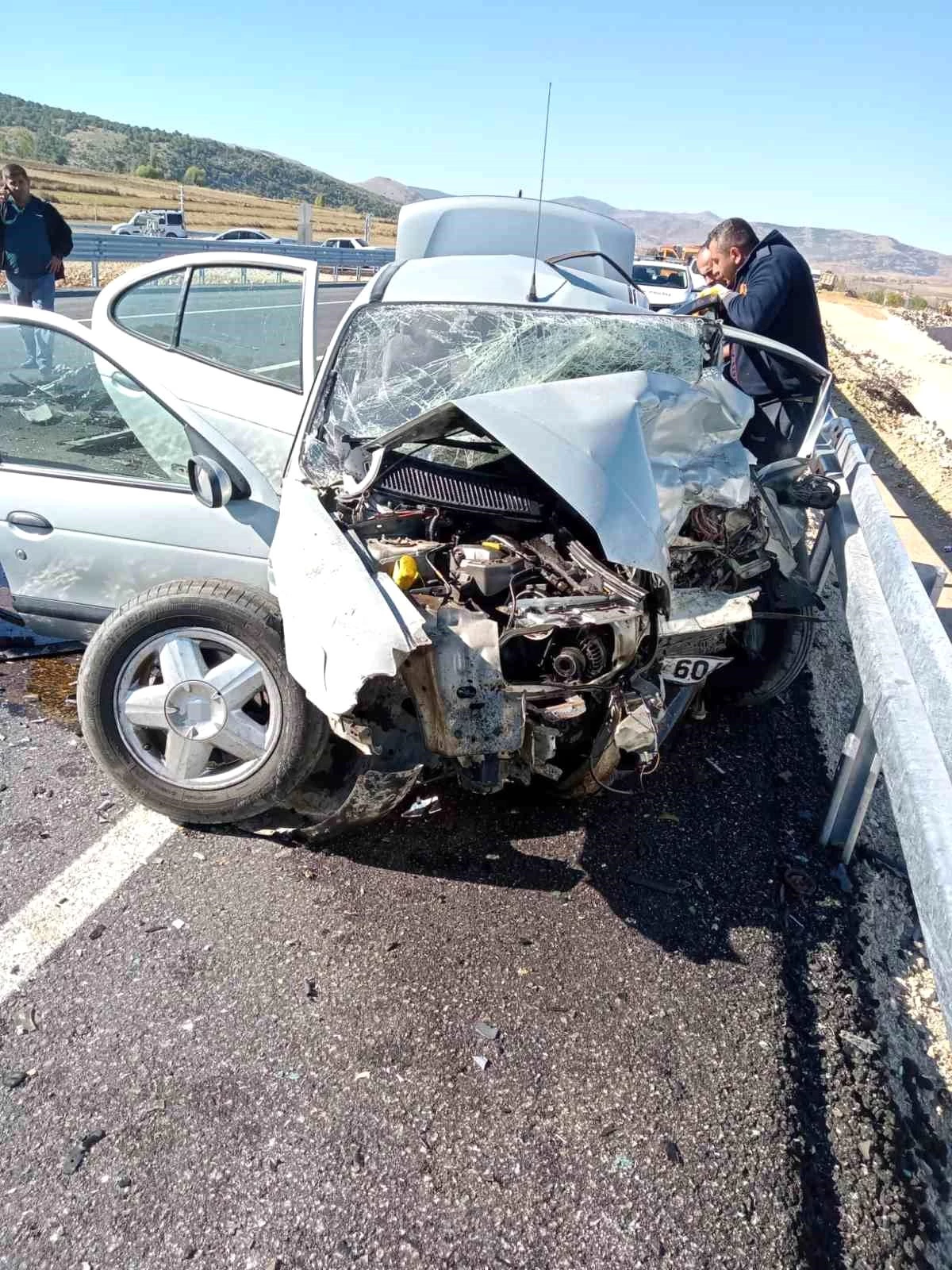 Çorum'da trafik kazasında 1 kişi hayatını kaybetti