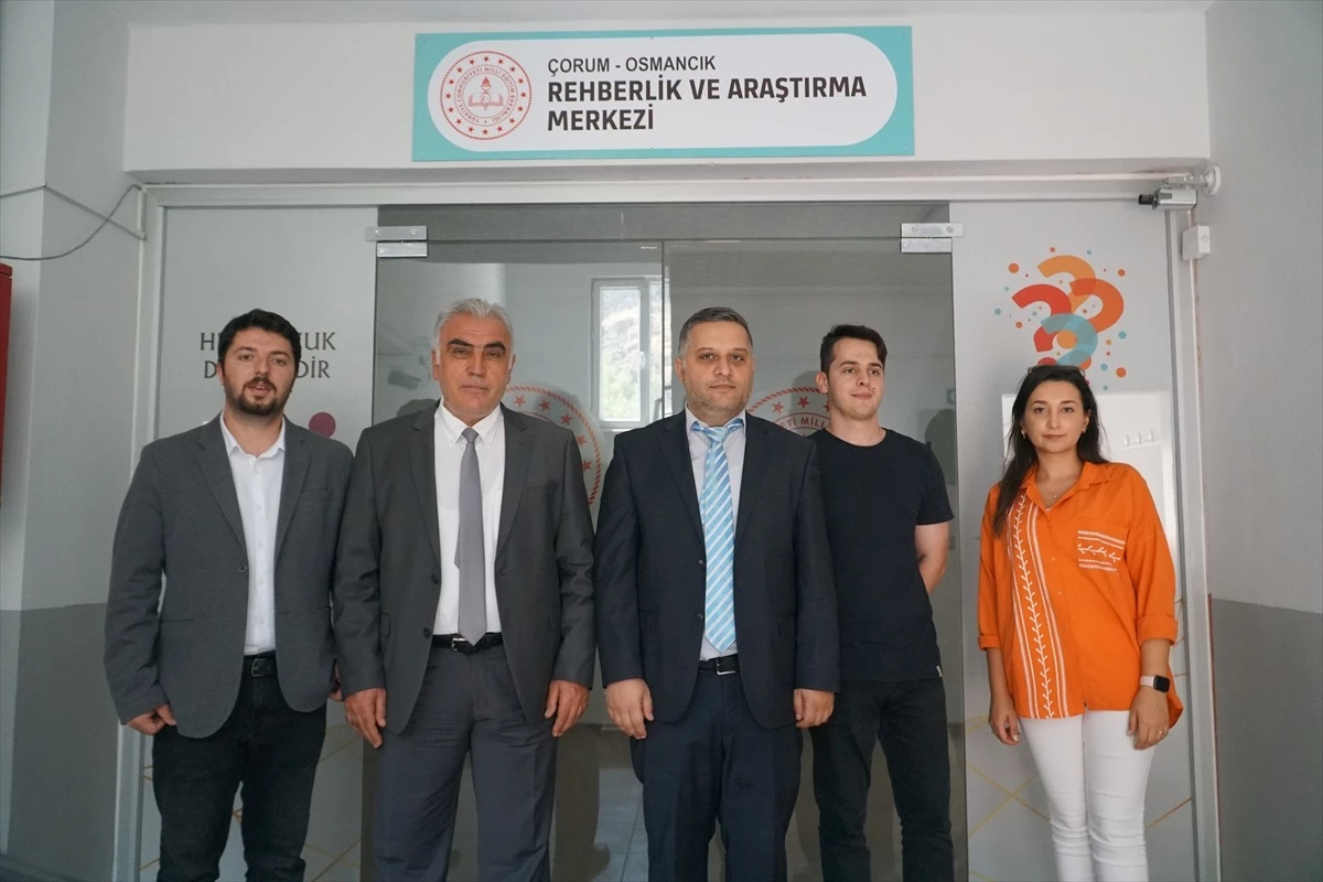 Çorum'un Osmancık ilçesinde Rehberlik ve Araştırma Merkezi açıldı