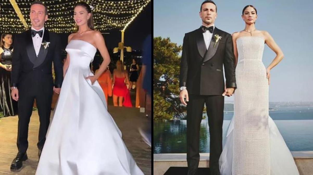 Demet Özdemir, gelinlik eleştirilerine cevap verdi
