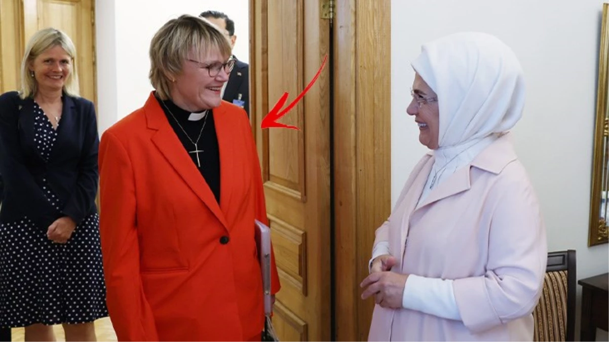 Emine Erdoğan'la İsveç Başbakanı'nın eşi görüştü! Herkes gömleğine takıldı ama bir sebebi var