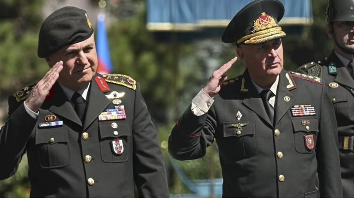 Ermenistan'ı titreten kare! Azerbaycan Genelkurmay Başkanı Türkiye'yi ziyaret etti