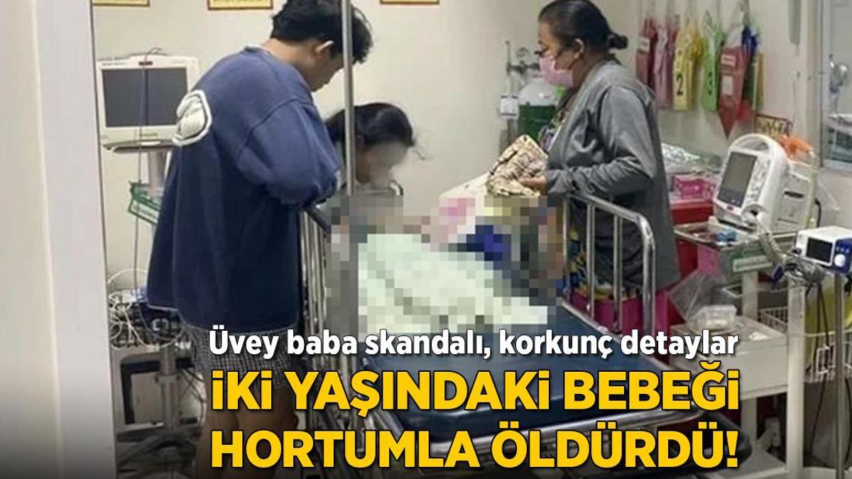 HABERLER: Üvey baba suçunu itiraf etti! İki yaşındaki bebeği hortumla öldürdü
