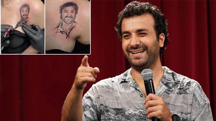 Hasan Can Kaya hayranlığı dövmeye dönüştü! Göğsüne ünlü ismin portresini çizdirdi