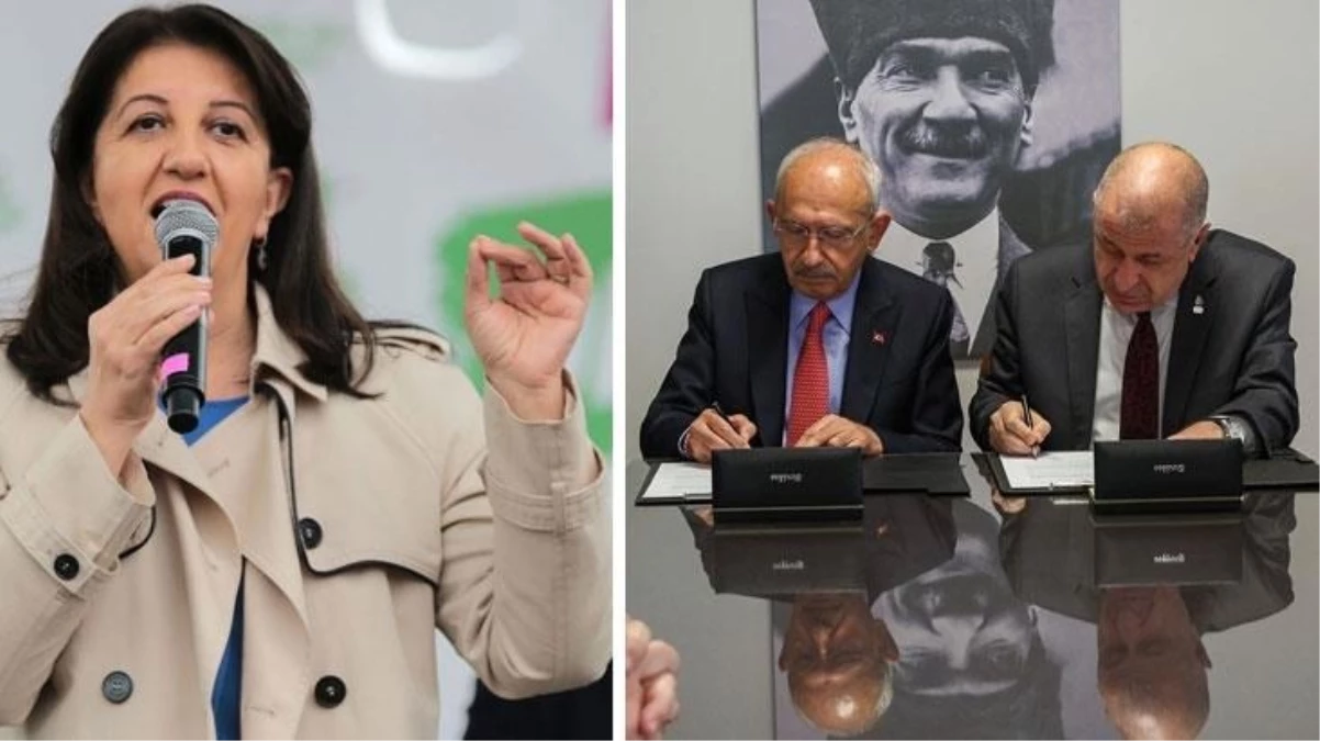 HDP'li Buldan, Özdağ ile Kılıçdaroğlu arasında imzalanan protokolü tanımadı