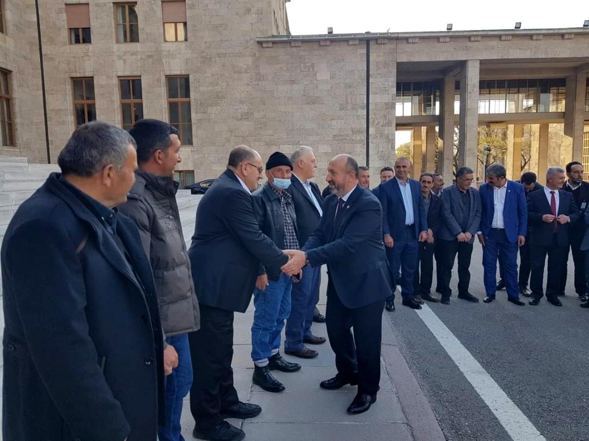 Kavuncu, köy muhtarlarını mecliste ağırladı