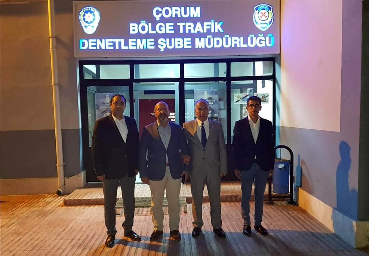 Kavuncu, Polis Haftası'nda polislerle buluştu