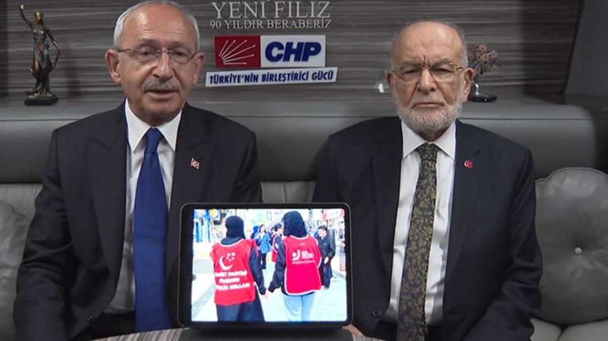Kılıçdaroğlu, Karamollaoğlu ile kamera karşısına geçti: Biz birleşe birleşe çoktan kazandık dostlarım
