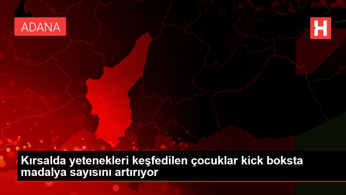 Kırsalda yetenekleri keşfedilen çocuklar kick boksta madalya sayısını artırıyor