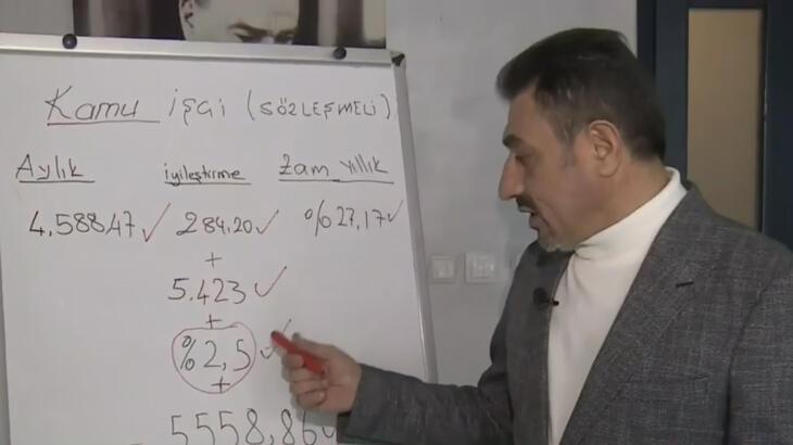 Maaş hesabı belli oldu! Kamu işçisine ilave zam
