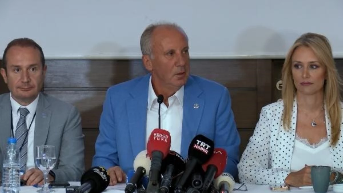 Memleket Partisi lideri Muharrem İnce, Balıkesir ve Nazilli adaylarını açıkladı
