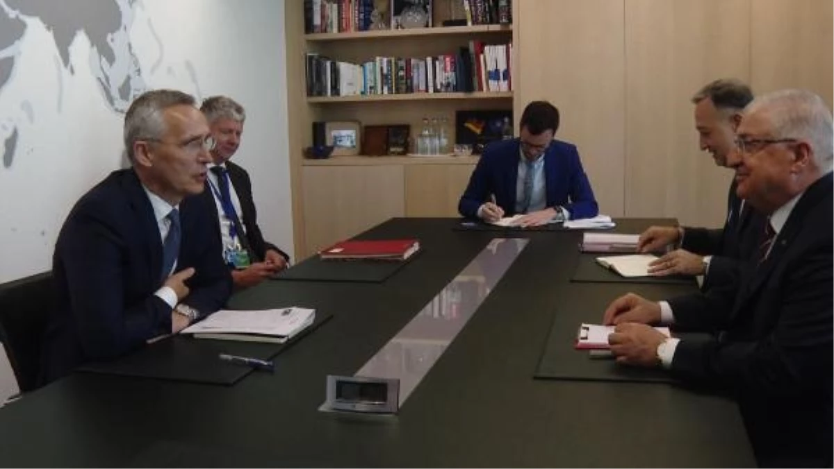 Milli Savunma Bakanı Yaşar Güler, NATO Genel Sekreteri Jens Stoltenberg ile Görüştü