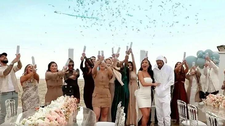 Nick Cannon bebeğinin cinsiyetini helikopterle duyurdu