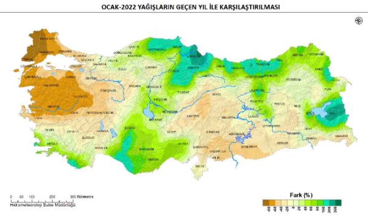 OCAK AYINDA YAĞIŞ BEREKETİ