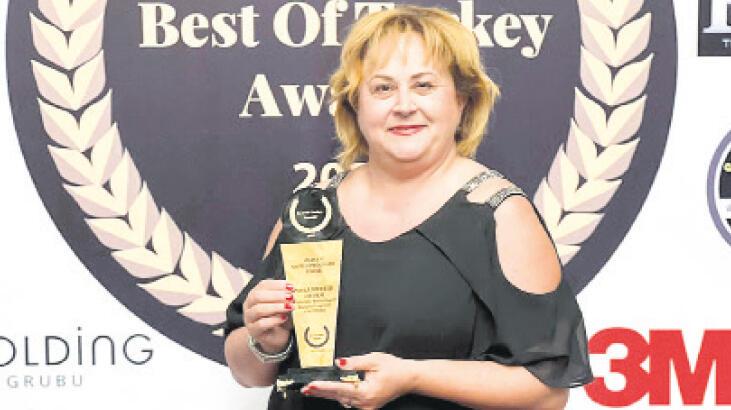 Ödül aldı