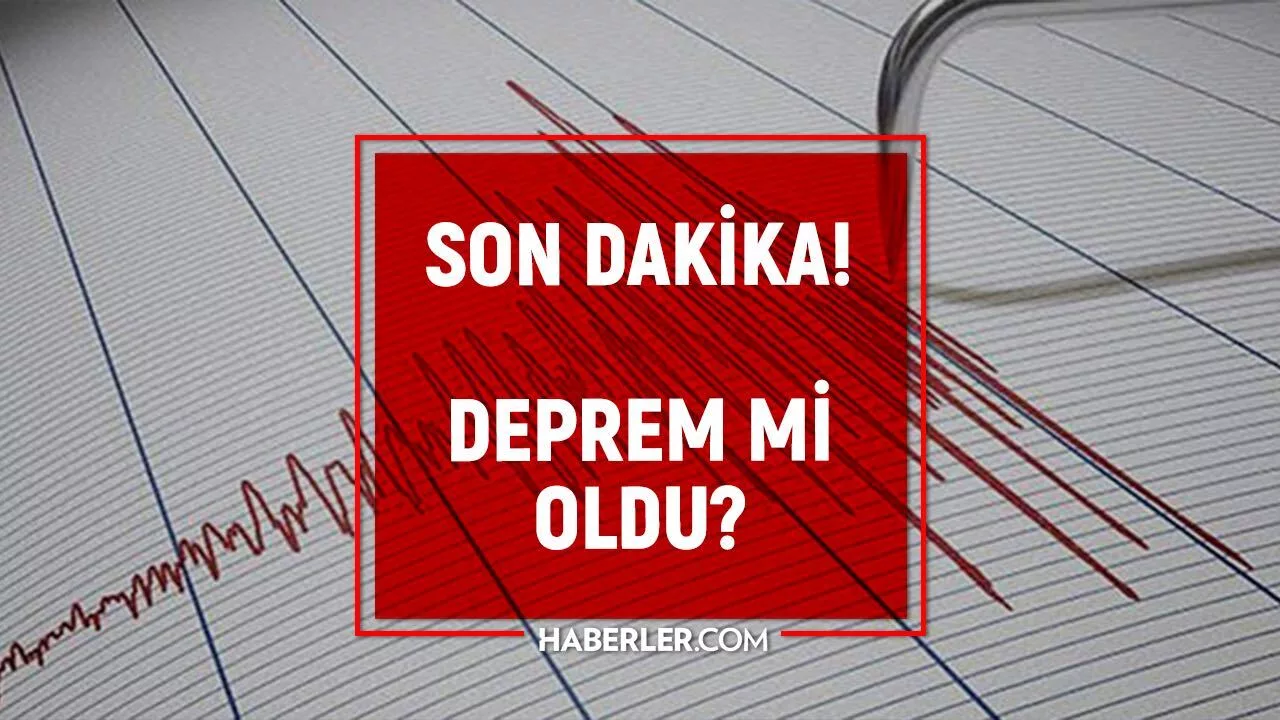Ordu deprem mi oldu? Son depremler! Az önce nerede deprem oldu? 13 Nisan 2022 AFAD ve Kandilli deprem listesi!