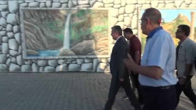 Osmaniye'nin doğal güzellikleri ve spor branşları duvarlara nakşedildi - Son Dakika