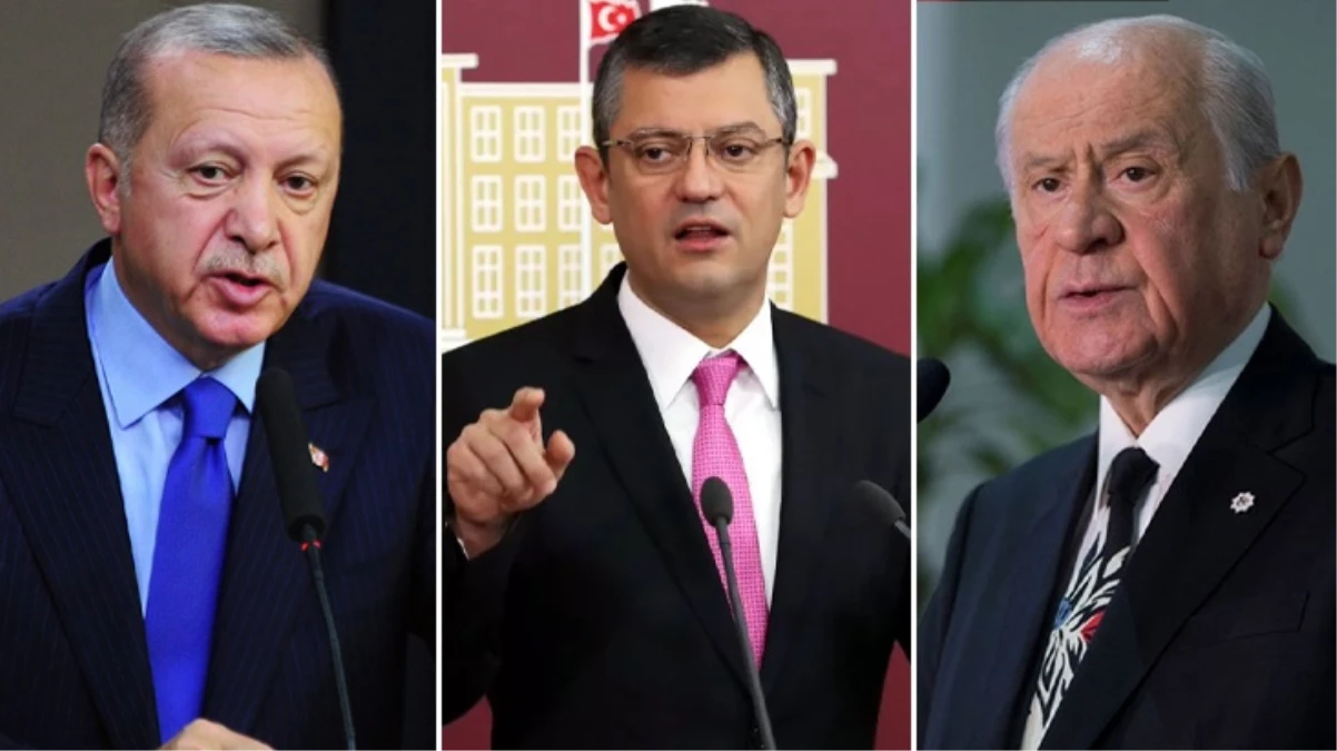 Özel'den Erdoğan ve Bahçeli'ye 