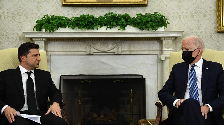 Rusya Ukrayna krizinde son dakika gelişmesi! Biden ve Zelenskiy görüştü