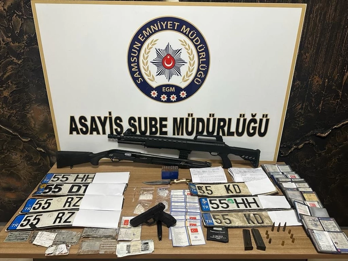 Samsun'da araç dolandırıcılığı operasyonu: 19 kişi gözaltına alındı