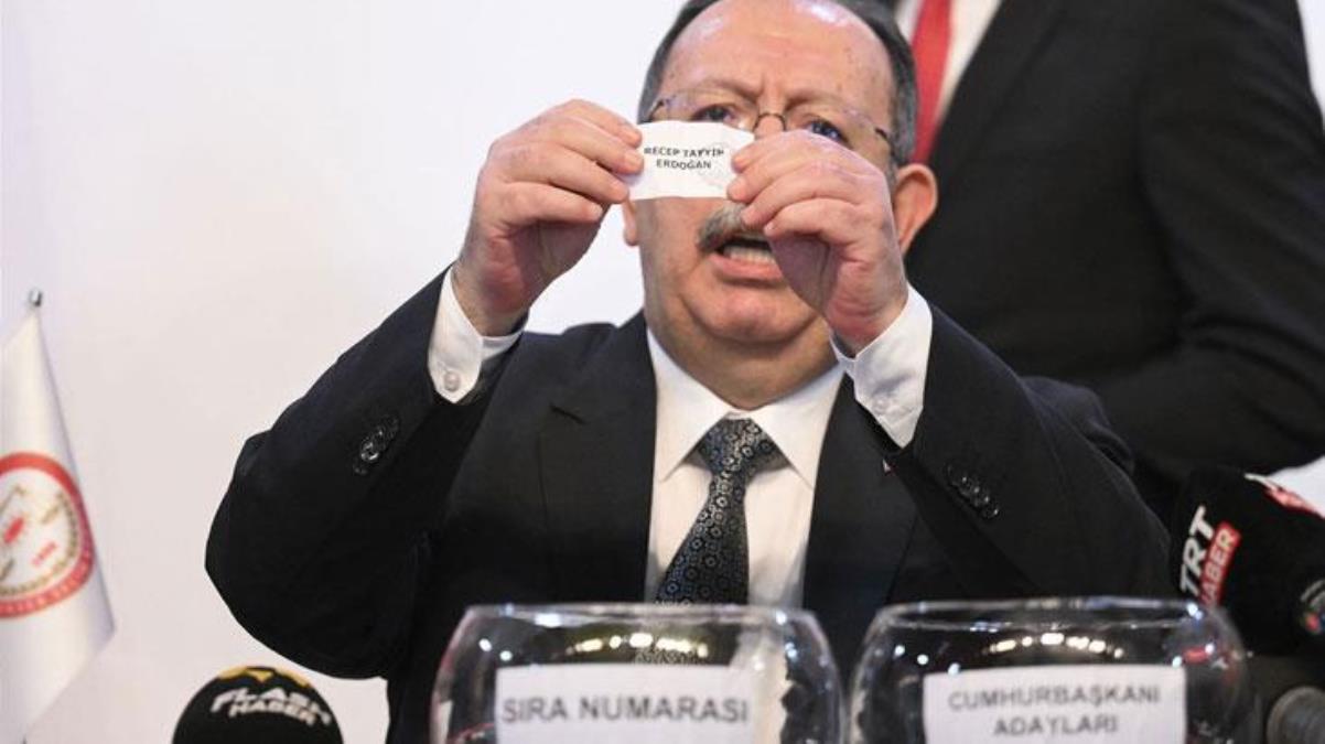 Son Dakika! Cumhurbaşkanı adaylarının oy pusulasındaki yerleri belli oldu