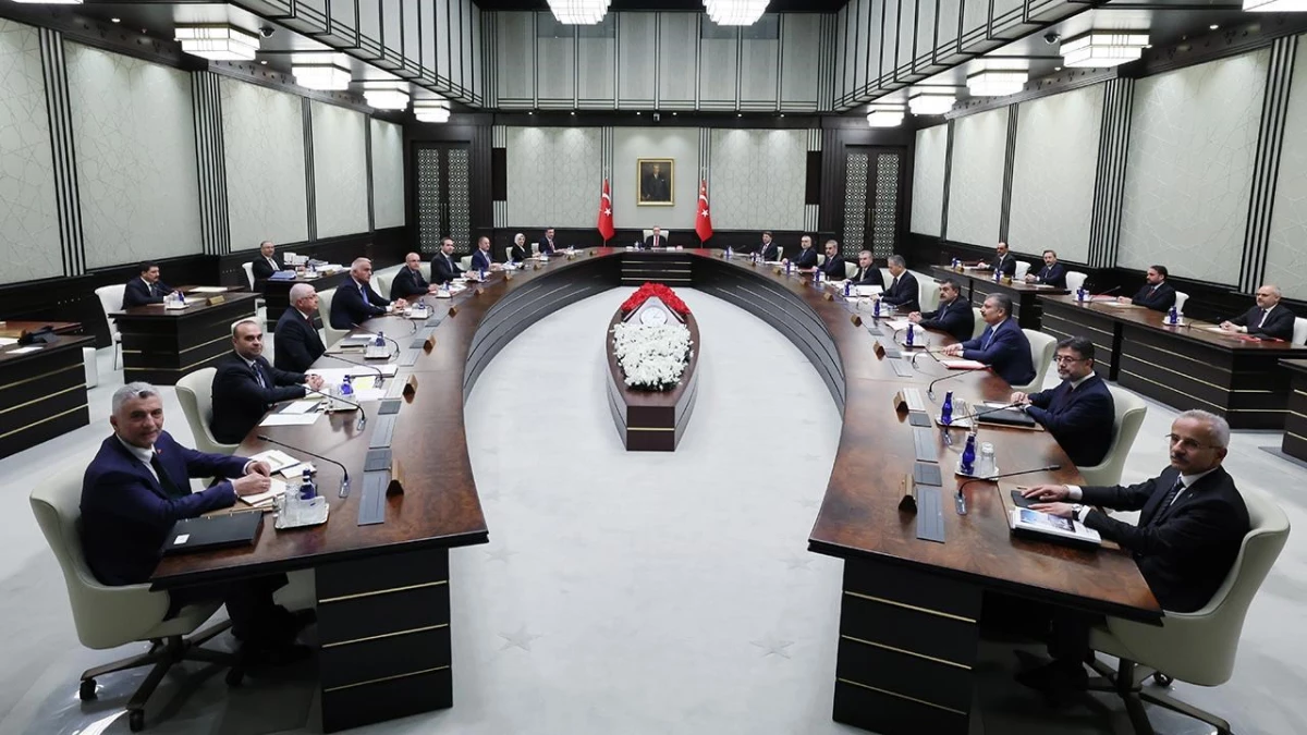 Son Dakika: Yeni Cumhurbaşkanlığı Kabinesi'nin ilk toplantısını gerçekleştirdi
