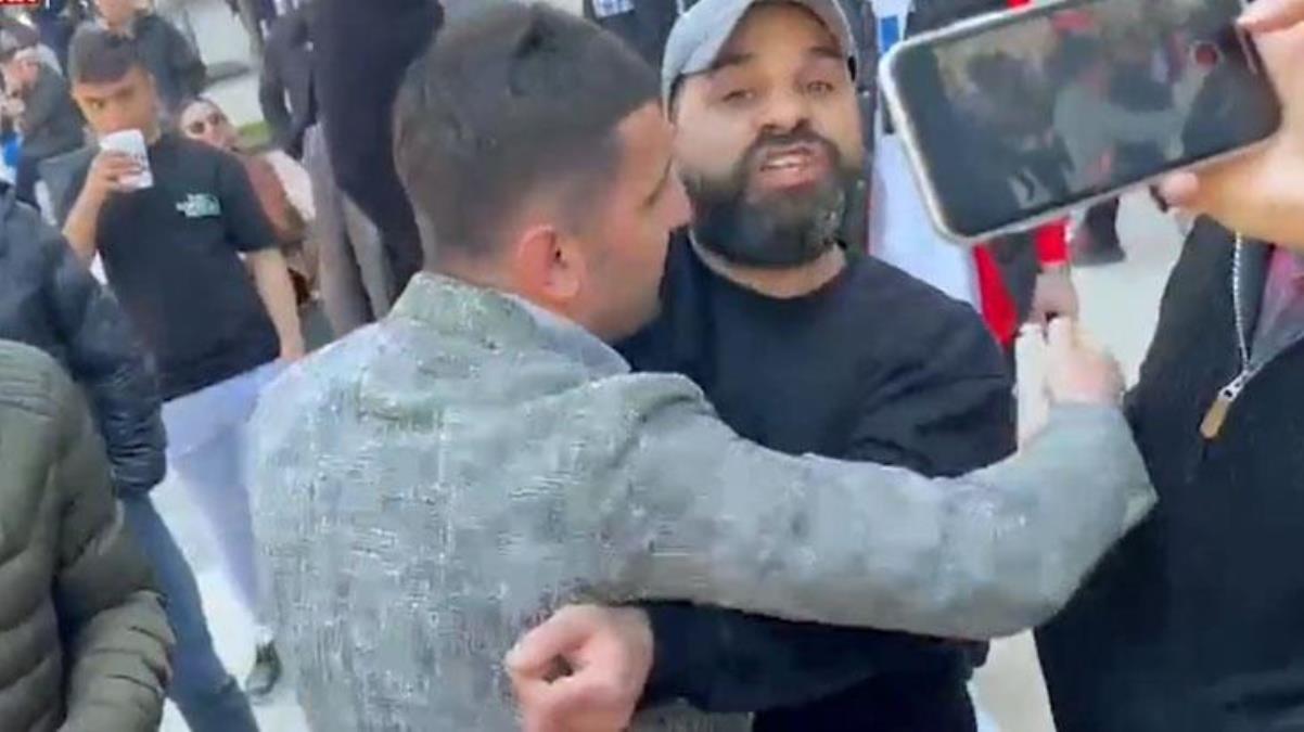 Trabzon'da öfkeli kalabalığa 