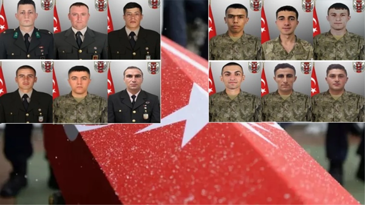 Türkiye 12 şehidimize ağlıyor! TSK art arda operasyonlarla çok sayıda teröristi etkisiz hale getirdi