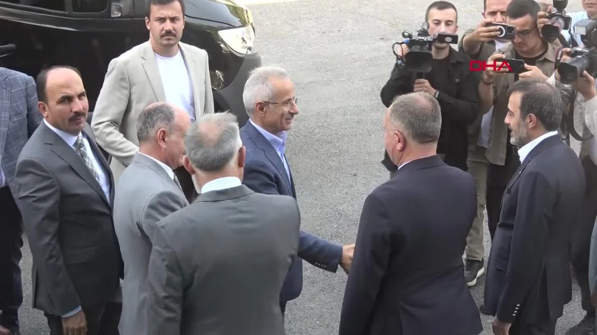 Ulaştırma ve Altyapı Bakanı Abdulkadir Uraloğlu Konya'da incelemelerde bulundu
